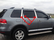 Volkswagen Touareg 2002–2010 Chroom deurstijlen (6-delig, RVS) foto 7