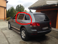 Volkswagen Touareg 2002–2010 Chroom deurstijlen (6-delig, RVS) foto 8