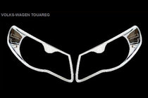 Volkswagen Touareg 2010–2018 Koplamp sierlijsten (2 st., kunststof) foto 1