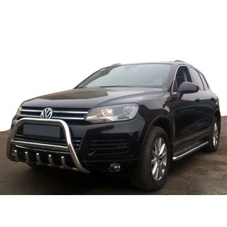 Bullbar WT003 (RVS) Volkswagen Touareg 2010–2018 foto 4
