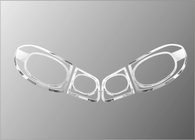 Volkswagen Tiguan 2007–2016 Achterlichtcovers (2 stuks, kunststof) foto 1