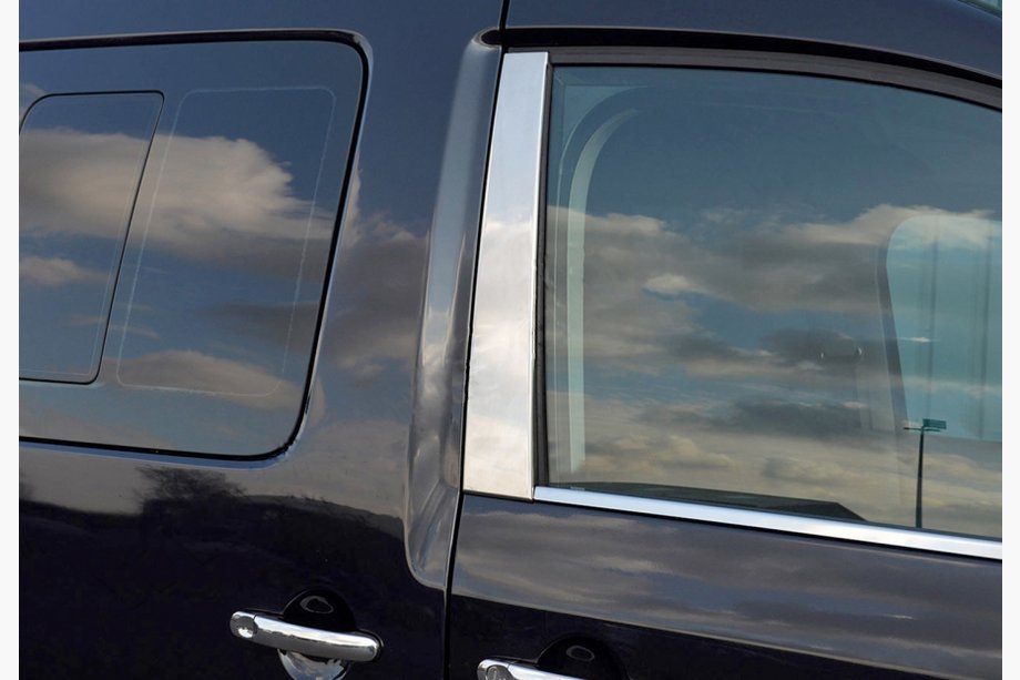Volkswagen Caddy 2004–2010 Deurstijl sierlijsten (set van 2, RVS) OmsaLine - Italiaans roestvrij staal Image