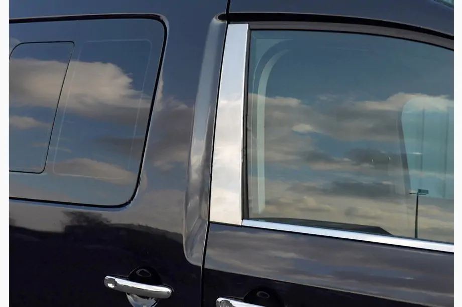 Volkswagen Caddy 2010–2015 RVS stijlafdekkappen (2 stuks) Image