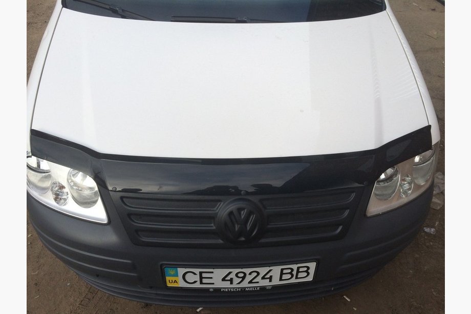 Volkswagen Caddy 2004–2010 Winterafdekking voor grille (bovenste) Foto 3