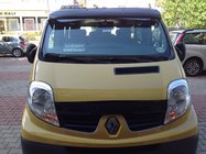 Renault Trafic 2001–2015 Voorruitvizier (zwart hoogglans, 5 mm) foto 6