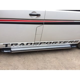 Rainbow side steps (2 stuks, aluminium) Volkswagen T6 2015–2024 foto 1