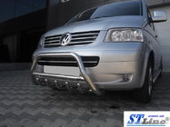 Volkswagen T5 Caravelle 2004–2010 Bullbar WT003 (RVS) 50 mm, zonder opschrift foto 5