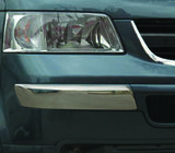 Volkswagen T5 Transporter 2003–2010 Bumperhoekbeschermers voor voorbumper (2 st., RVS) Carmos - Turks staal foto 1