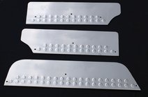Volkswagen T5 Multivan 2003–2010 RVS interieur instaplijsten (OmsaLine) 4-deurs, OmsaLine - Italiaans roestvrij staal foto 5