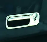 Volkswagen T5 Caravelle 2004–2010 RVS afdekking voor kofferklephandgreep foto 2