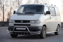 Volkswagen T4 Caravelle/Multivan 1990–2003 Bullbar WT003 Plus-2 (RVS) foto 1