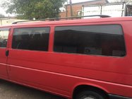 Volkswagen T4 Caravelle/Multivan 1990–2003 Zwarte dakrails foto 2