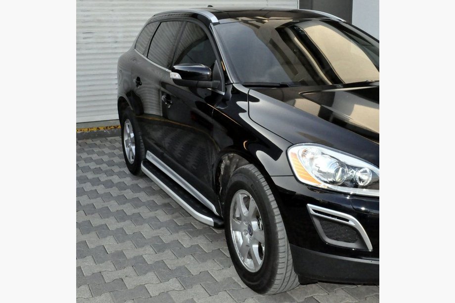 Volvo XC90 2002–2014 Fullmond side steps (2 stuks, aluminium) Image