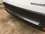 Renault Master 2011–2023 RVS beschermplaat achterbumper foto 1