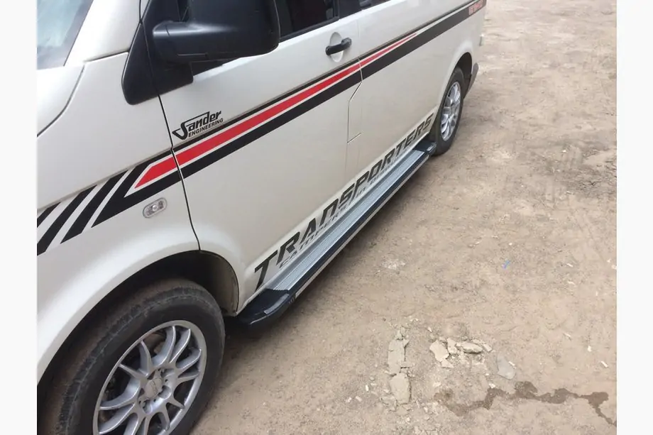Volkswagen T5 Multivan 2003–2010 Zijtreden Rainbow (2 st., aluminium) Image