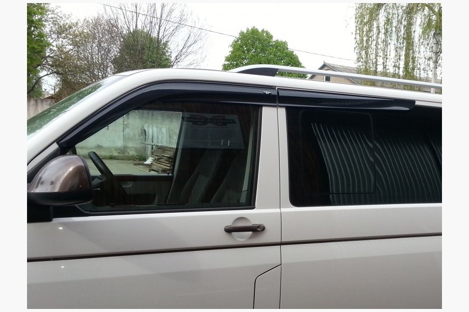Volkswagen T5 Multivan 2003–2010 Raamdeflectoren (4 stuks, Sunplex Sport) Image