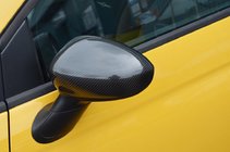 Fiat 500/500L 2013–2022 Spiegelkappen 2007-2015 (2 st., echt carbon) foto 1
