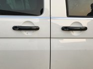 Volkswagen T5 Multivan 2003–2010 Deurgreepafdekkingen (echt carbon) 4 deurgrepen foto 5