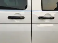 Volkswagen T5 Multivan 2003–2010 Deurgreepafdekkingen (echt carbon) foto 5