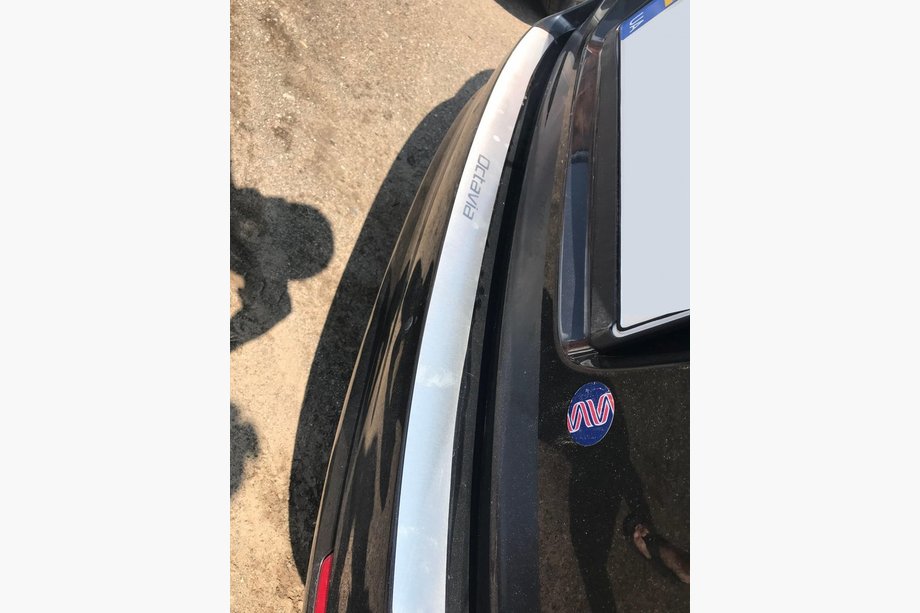 Skoda Octavia II A5 2010–2013 Nataniko RVS achterbumper beschermlijst Image