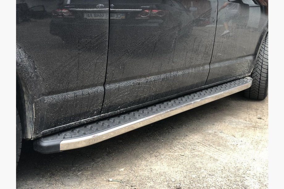 Volkswagen T5 2010–2015 BlackLine side steps (2 stuks, aluminium) Lange wielbasis Image