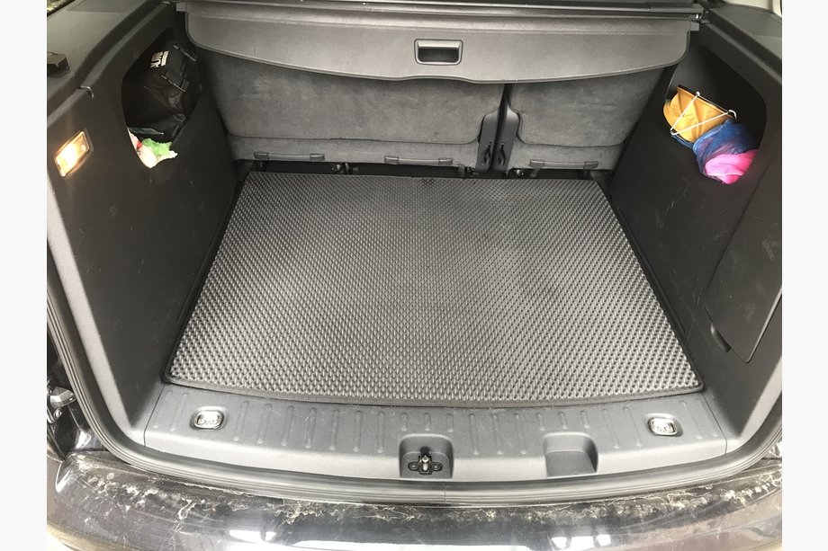 Volkswagen Caddy 2010–2015 Kofferbakmat standaard (EVA, zwart) Image