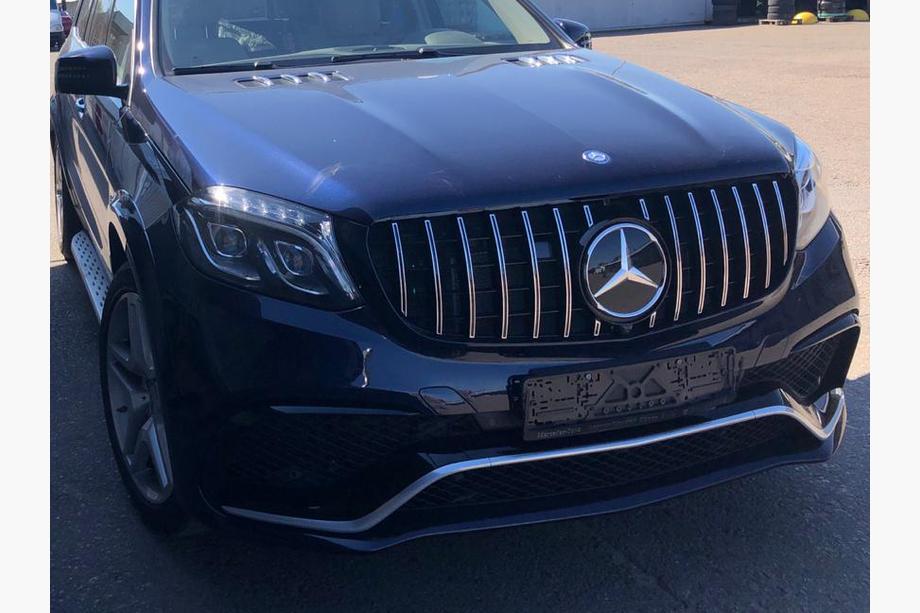 Mercedes GL/GLS-klasse X166 2012–2019 AFGEPRIJSD! Panamericana GT voorgrille (voor GLS) Image