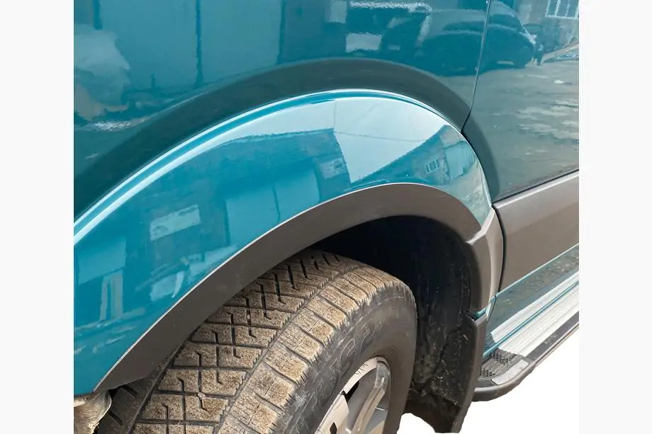 Volkswagen Crafter 2006–2016 Smalle wielkastverbreders (4 stuks, zwart) Image