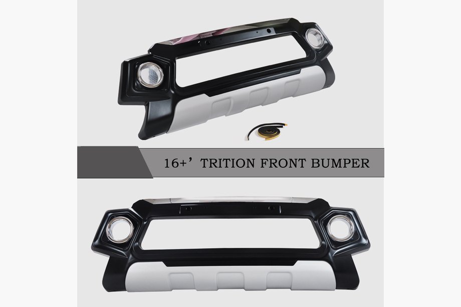 Mitsubishi L200 2015–2024 Voorbumper splitter (ABS) Image