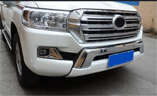 Toyota Land Cruiser 200 2007–2021 Voorbumper lipspoiler 2012-2016 (EA-stijl, zonder bumperrok) foto 1
