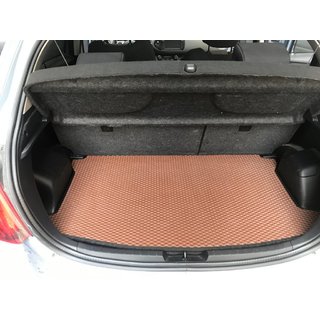 Kofferbakmat (EVA, baksteenrood) Toyota Yaris 2010–2020 foto 1
