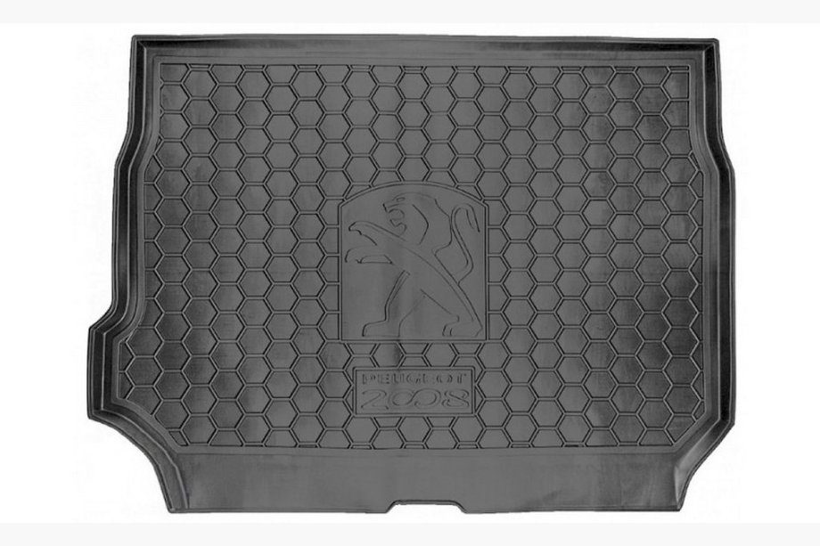Peugeot 2008 2013–2019 Kofferbakmat (rubber) Image