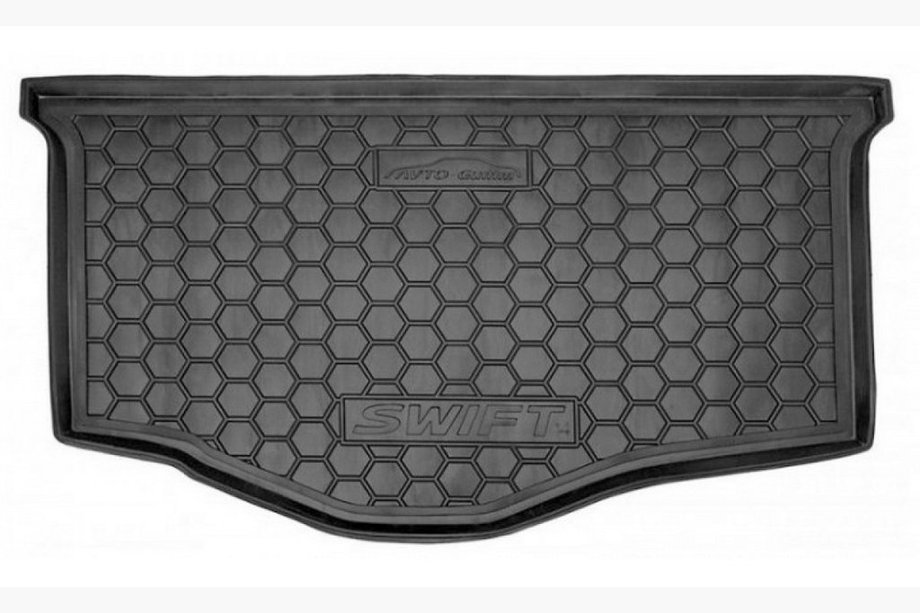 Suzuki Swift 2005–2010 Kofferbakmat 2012+ (Autogumm, kunststof) Image