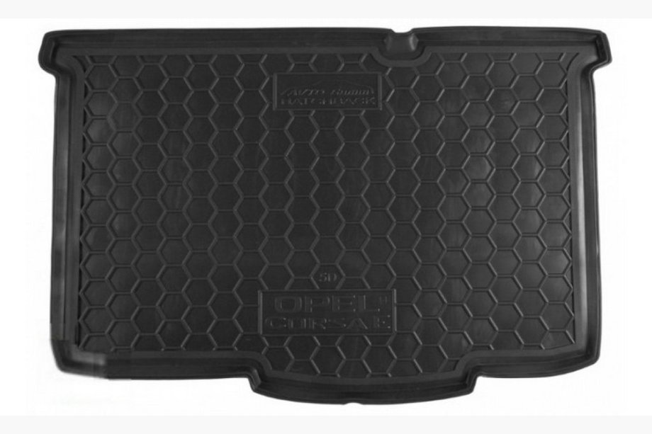 Opel Corsa E 2015–2019 5D kofferbakmat HB (Autogumm, kunststof) Image