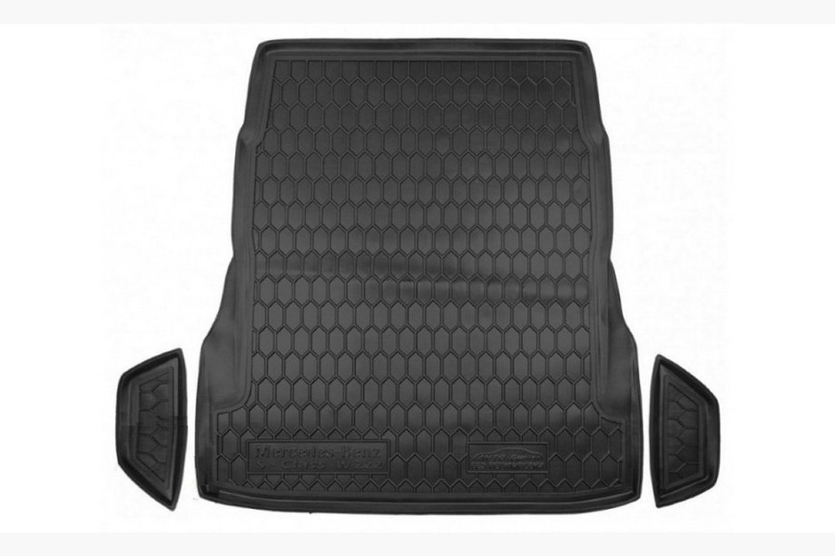 Mercedes S-Class W222 2013–2022 Kofferbakmat zonder stoelverstelling (Autogumm, rubber) Image