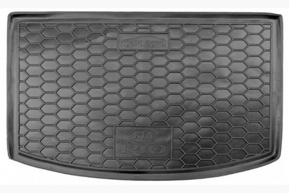Kia Rio 2017– Bovenste rubber kofferbakmat HB Image