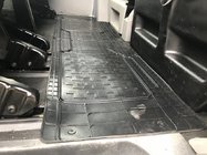 Volkswagen T5 Multivan 2003–2010 Achterste rubber vloermatten (2 st., Polytep) foto 1
