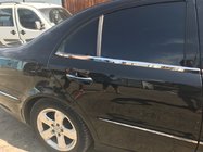 Mercedes E-сlass W211 2002–2009 Buitenste raamomlijsting (RVS) foto 6
