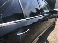Mercedes E-сlass W211 2002–2009 Buitenste raamomlijsting (RVS) foto 1