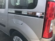 Renault Kangoo 2008–2020 Sierlijst onder schuifdeur (2 st., RVS) foto 1