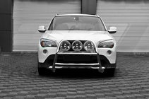 BMW X1 E84 2009–2015 Bullbar WT018 (RVS) foto 1
