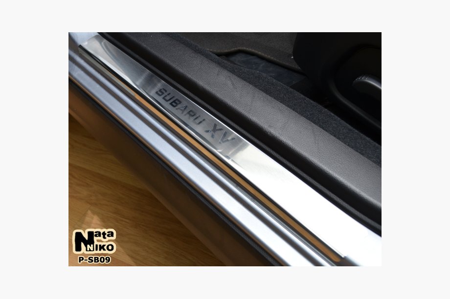 Subaru XV 2011–2017 Natanika premium dorpellijsten (2 stuks, RVS) Image
