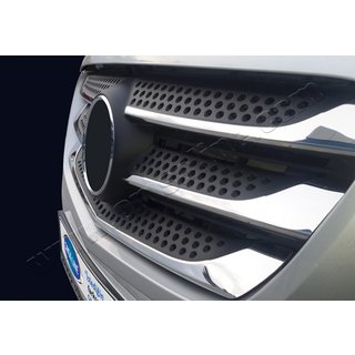 Grille sierlijsten 2014-2020 (5-delig, RVS) Mercedes Vito/V-klasse W447 2014– foto 3