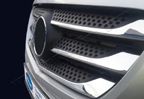 Mercedes Vito/V-klasse W447 2014– Grille sierlijsten 2014-2020 (5-delig, RVS) Carmos - Turks staal foto 3