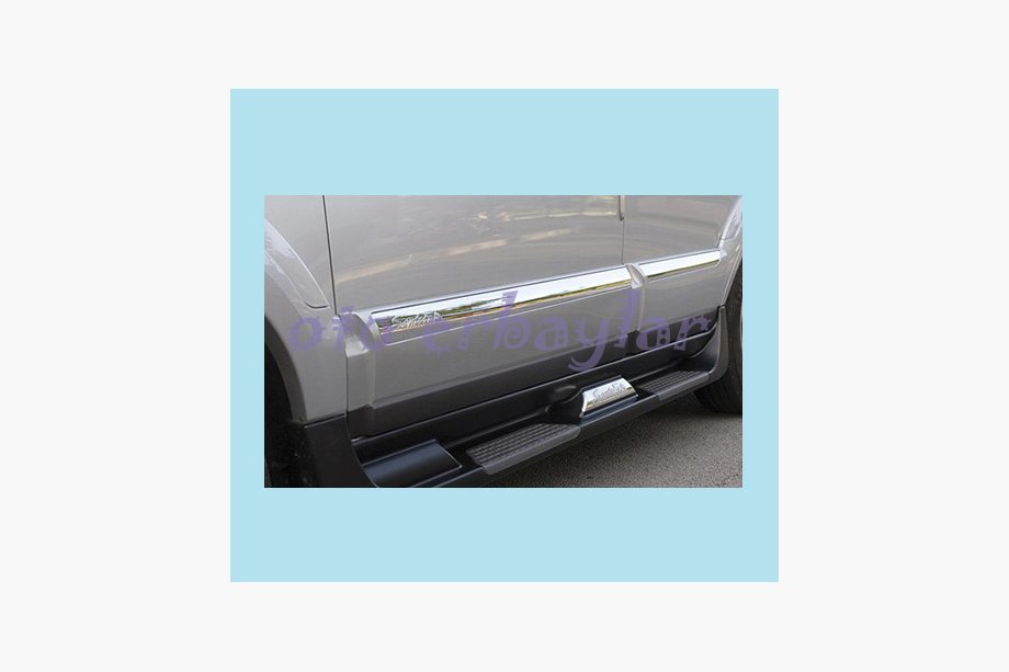 Hyundai Santa Fe 2 2006–2012 Side steps S010 (kunststof) Image