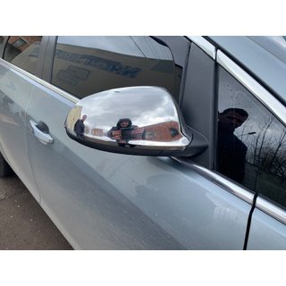 RVS spiegelkappen (2 stuks) Opel Astra J 2009–2015 foto 2