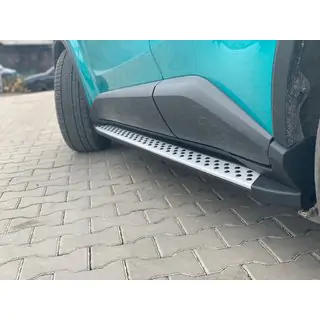 Zijtreden Origineel V1 (2 st., aluminium) Toyota C-HR 2016–2023 foto 1