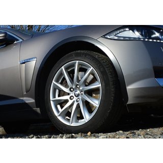 RVS wielkastlijsten (set van 4 stuks) Jaguar XF 2009–2016 foto 1
