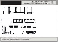 Opel Vectra B 1995–2002 Dashboard sierlijsten in houtlook (ACTIE) foto 1