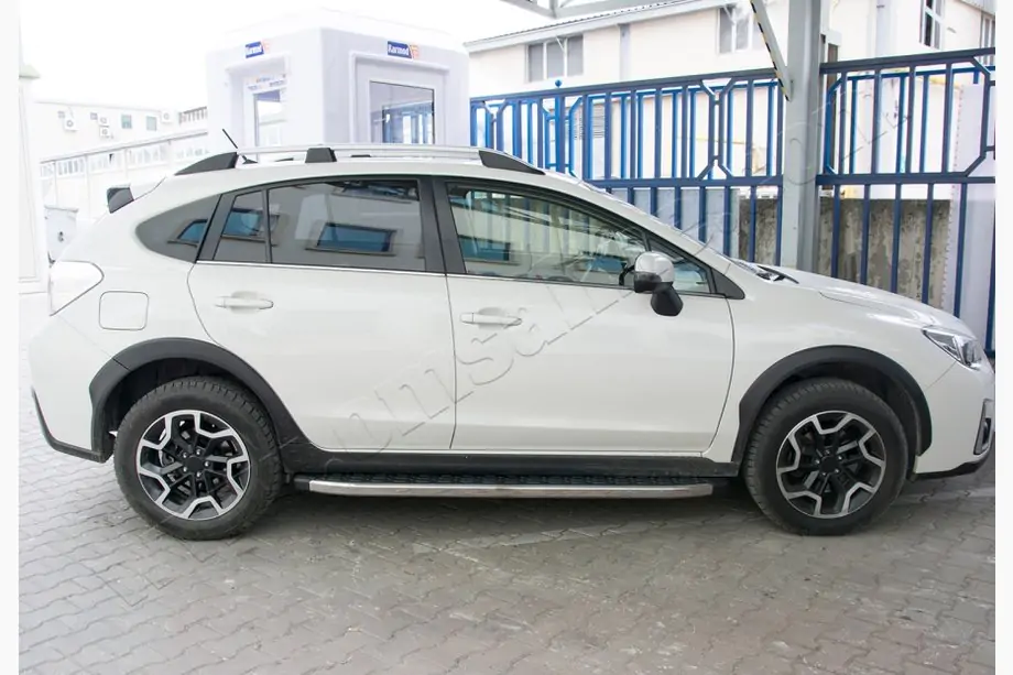 Subaru XV 2011–2017 OmsaLine Elegance dakrails (2 stuks, grijs) Image